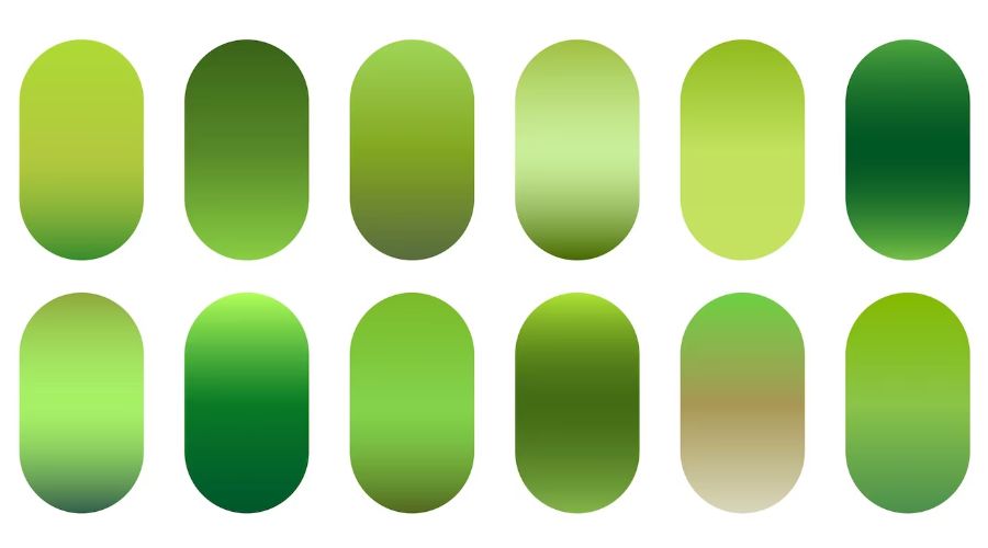 yeşil renk anlamı için yeşil renk tonları