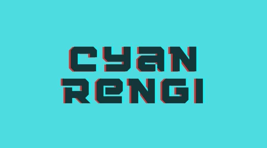 cyan-rengi