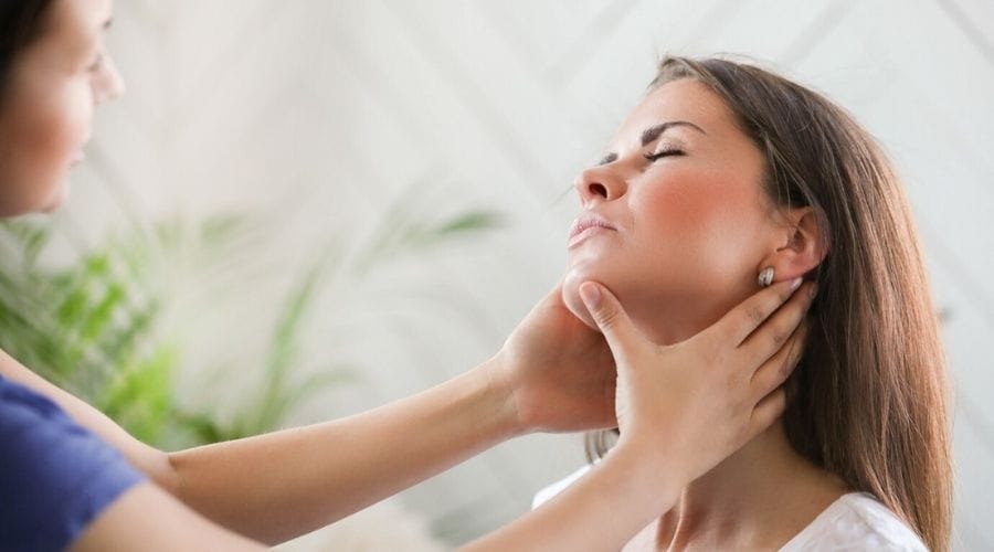 Stresten lenf bezleri şişer mi görseli