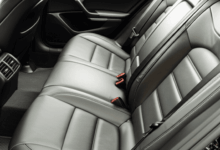 interior of a freshly cleaned car with shining leather seats create in horizontal format do not write text on image