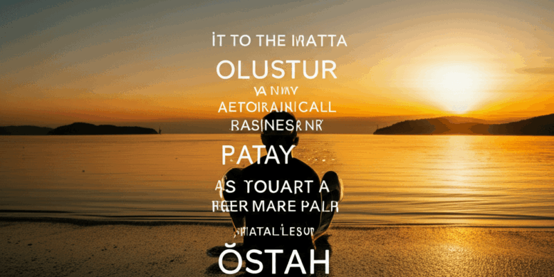 motivational quote inspiring personal reflection yatay formatta oluştur