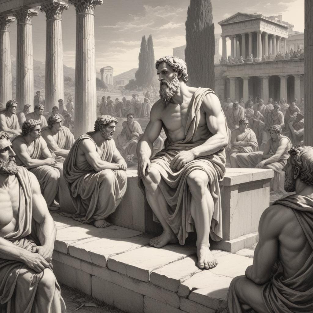 Sokrates: Bilgeliğin Peşinde Bir Yaşam ve Felsefenin Doğuşu