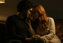 couple sharing intimate moments