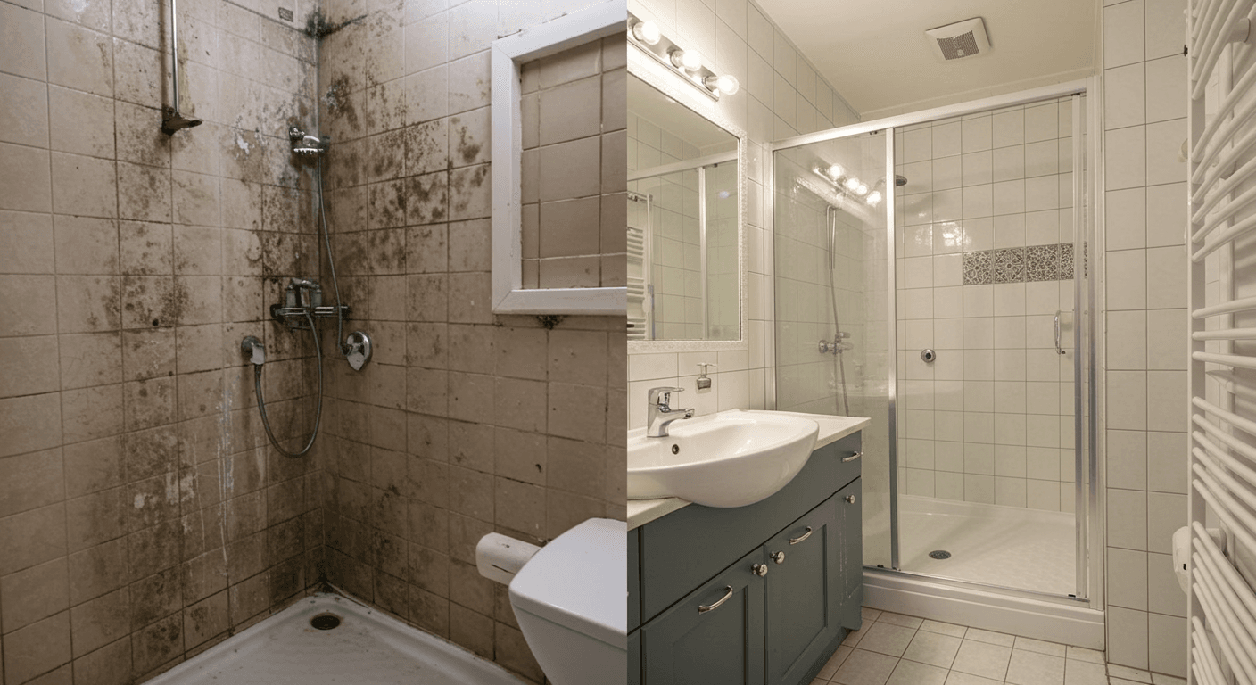 Banyodaki Küf Lekeleriyle Vedalaşın: Etkili Temizlik Rehberi