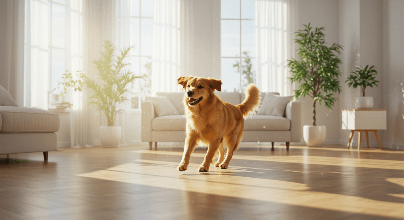 Evde Köpek Kokusu ve Tüy Temizliği: Pratik Çözümlerle Tertemiz Bir Yuva