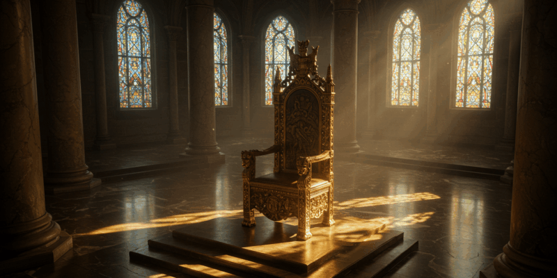 empty throne
