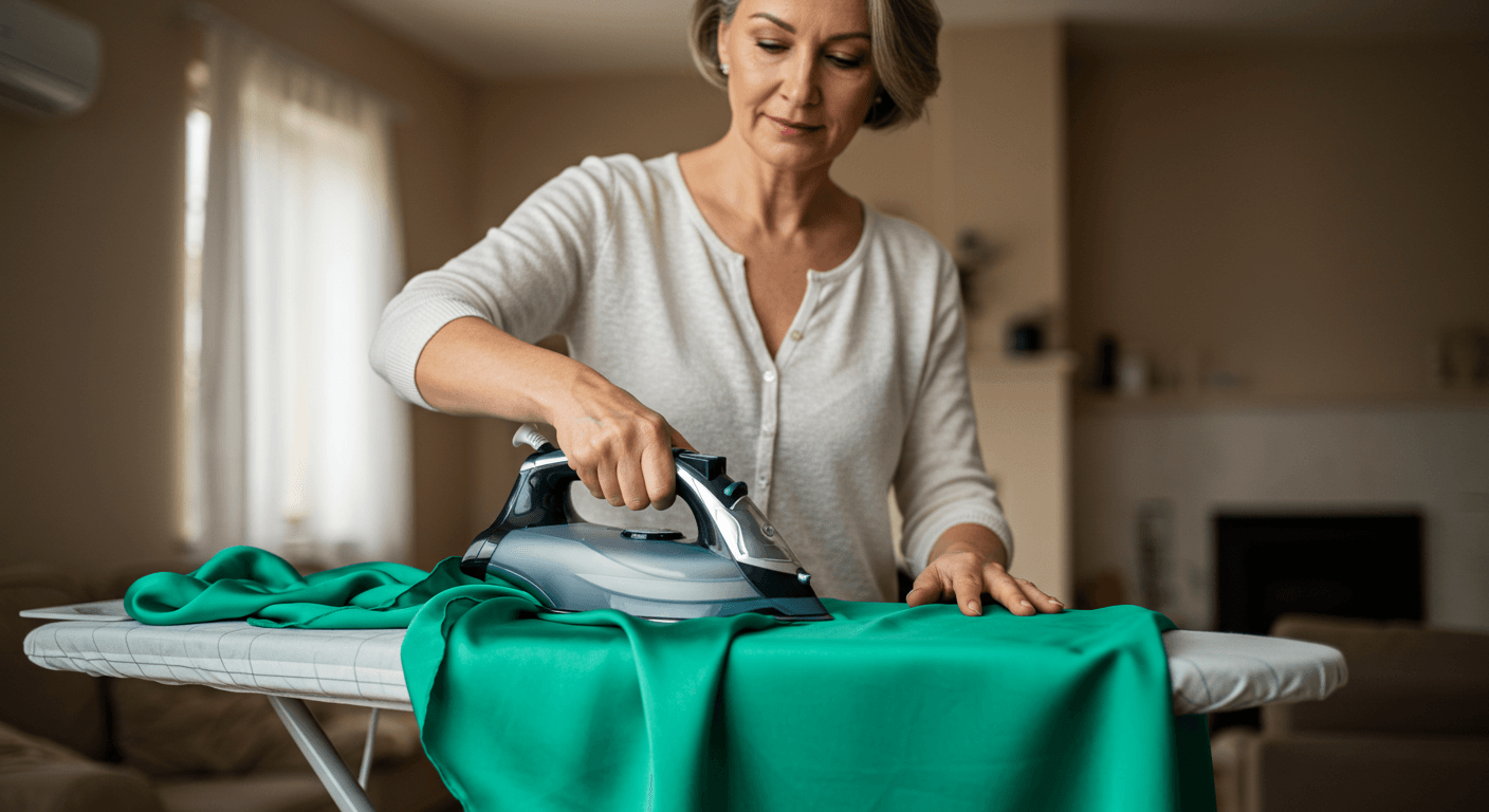 Hassas Kumaş Ütüleme Teknikleri: İpek, Tül ve Dantel Bakımı