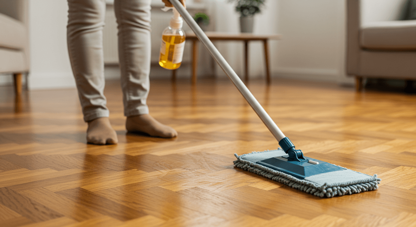 Işıltılı Zeminler İçin Ahşap ve Laminant Temizliği: Püf Noktaları