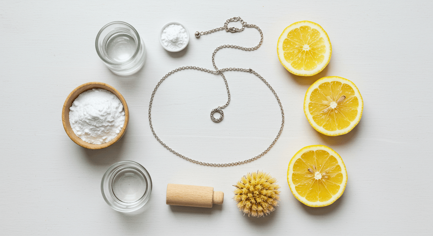 Kararan Gümüş Takılar Nasıl Parlatılır?