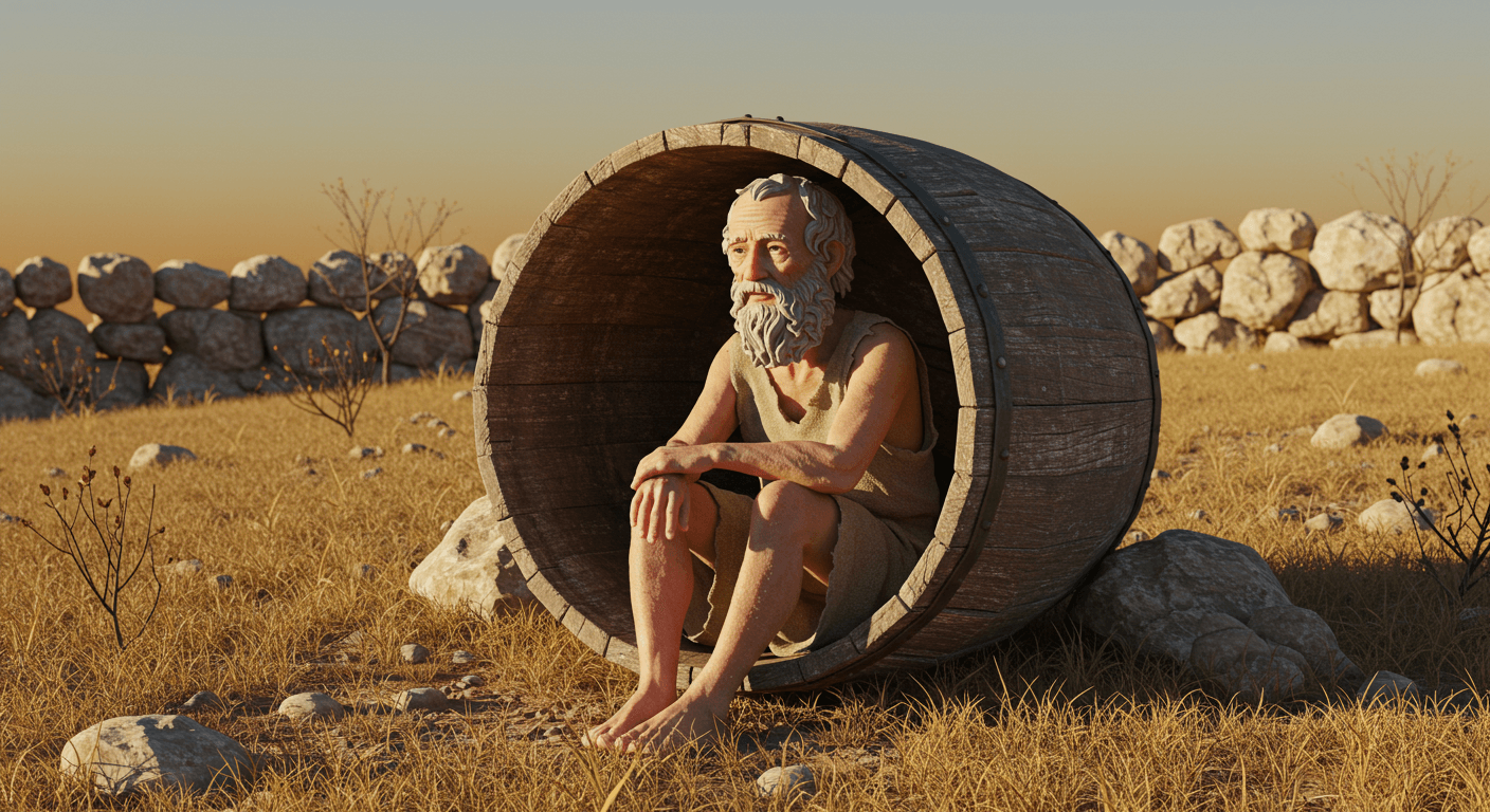 Kinik Felsefenin Cesur Sesi: Sinoplu Diyojen ve Özgür Yaşamın Peşinde Bir Filozof