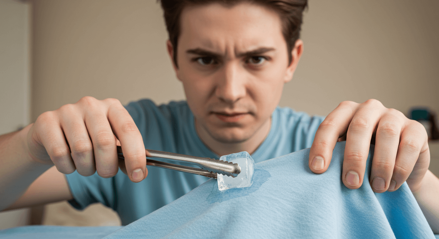 Kıyafetlerden Sakız Lekesi Çıkarma Sanatı