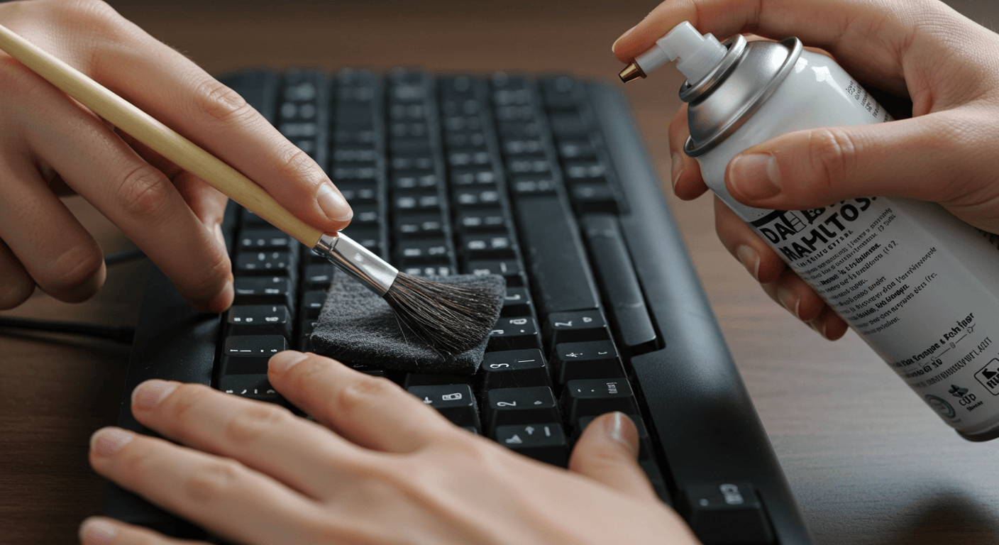 Klavye Temizliği: Dijital Yaşam Alanınızın Hijyen Sırları