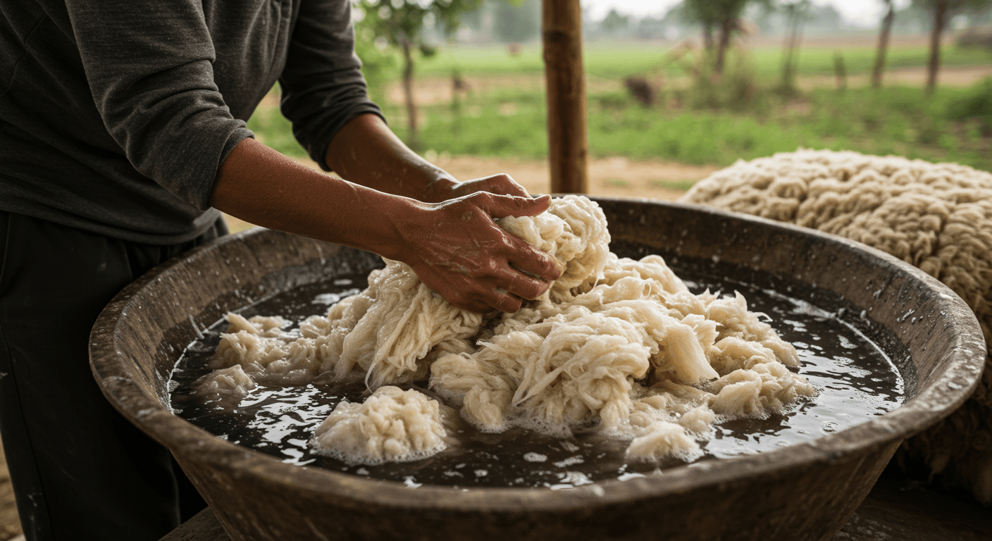 Koyun Yünü Nasıl Yıkanır: Elde ve Makinede Etkili Temizlik Rehberi