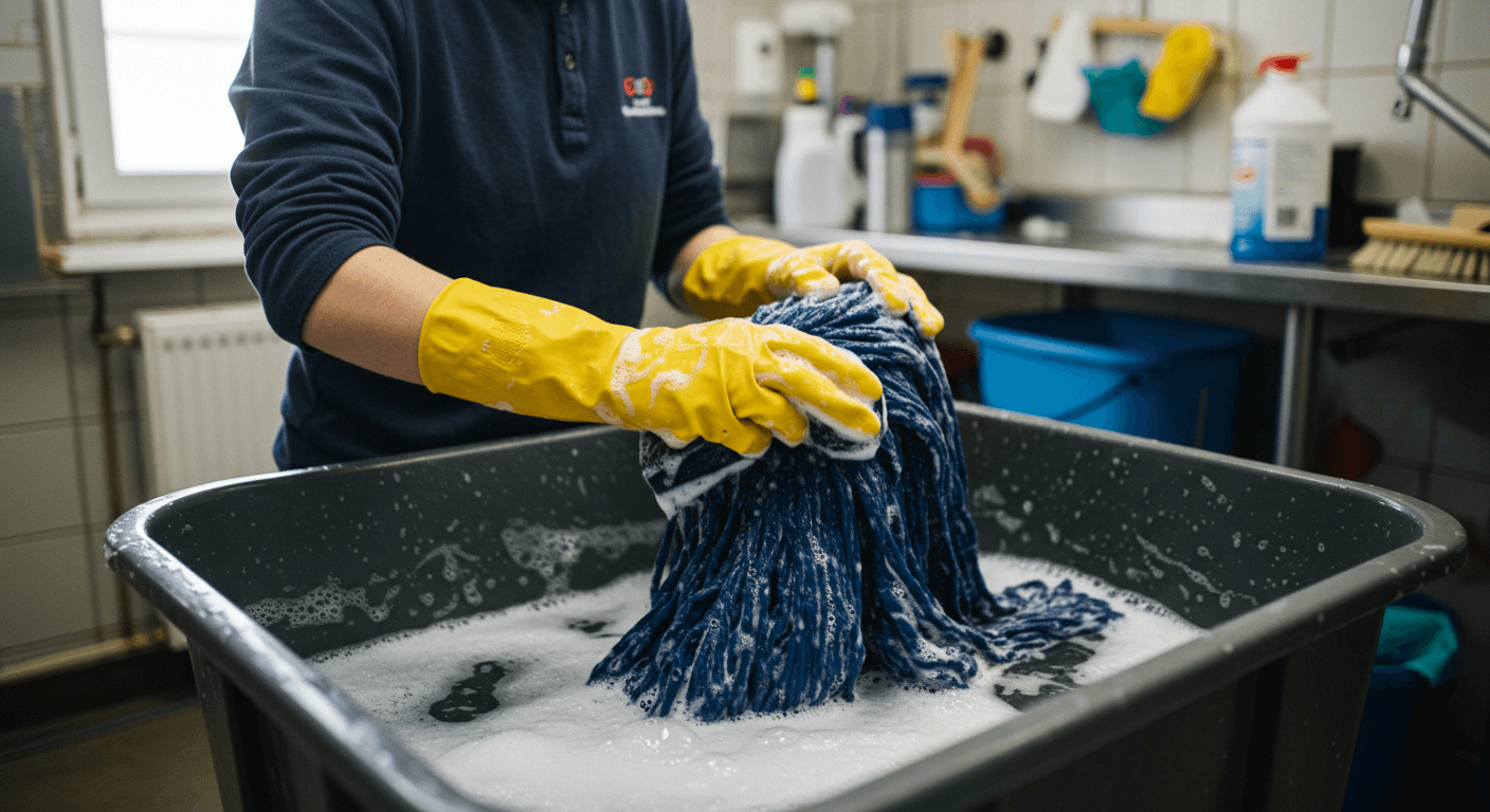 Pırıl Pırıl Zeminler İçin Yer Paspası ve Mop Temizliği