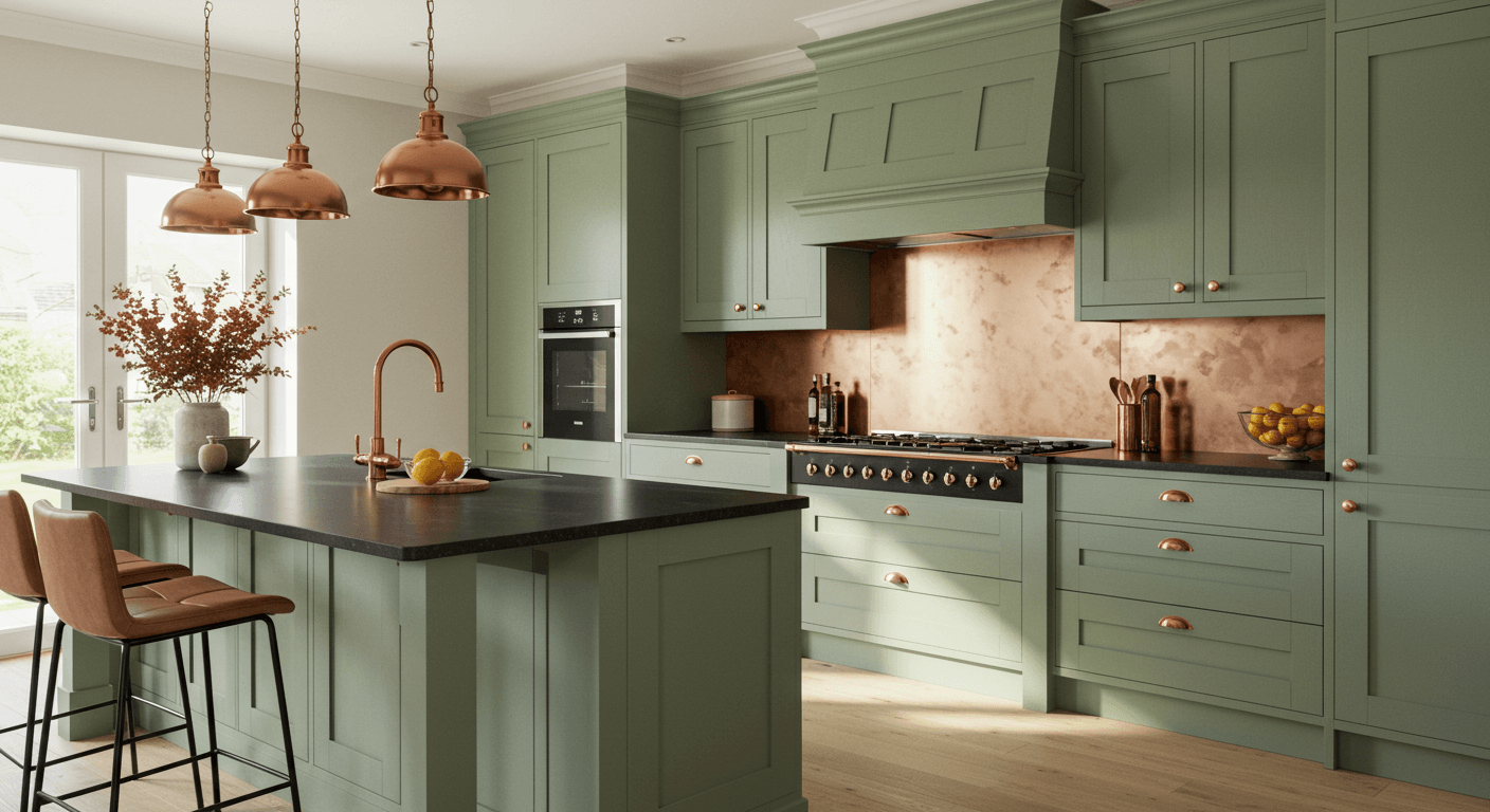 Adaçayı Yeşili ile Uyumlu Renkler: Ev Dekorasyonunda Derinlik