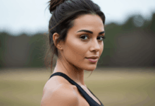 A person looking strong and confident after personal growth and recovery post-breakup