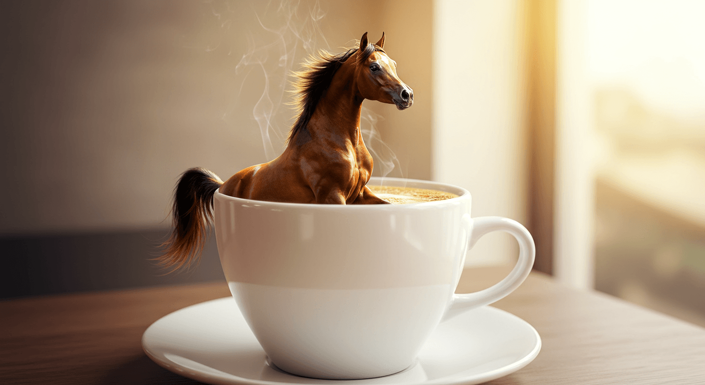 Kahve Falında Şaha Kalkan At: Kaderin Fısıltısı mı?