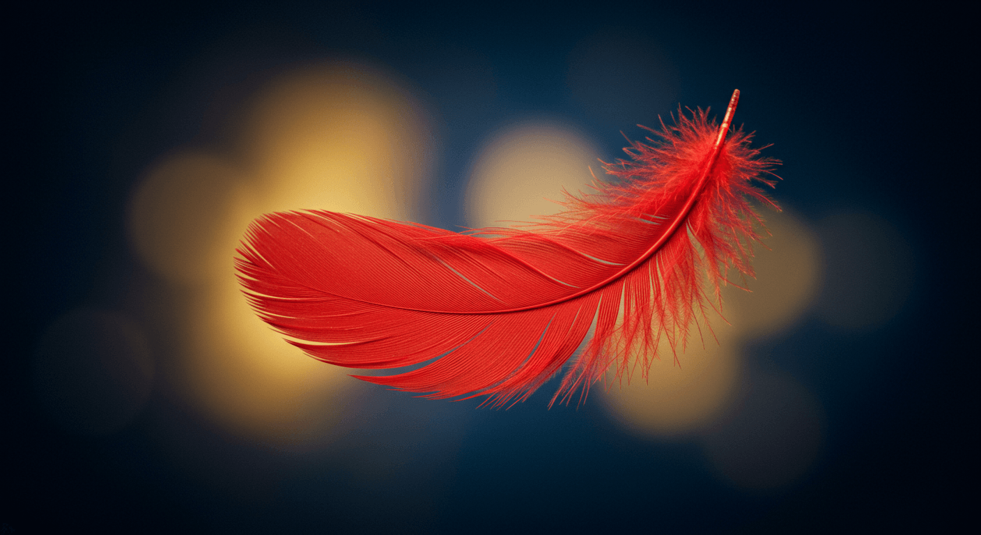 Kırmızı Tüyün Ruhsal Anlamı ve Kültürel Yorumları Nedir?
