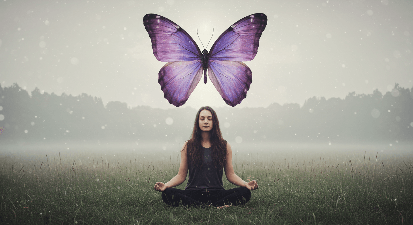 Mor Kelebek Anlamı: Dönüşüm ve Ruhsal Uyanışın Sembolü Nedir?