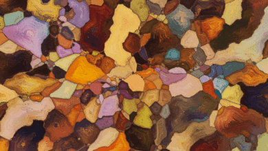 abstract representation of knowledge and color association