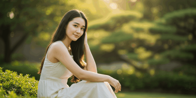 A person feeling a sense of peace and clarity after understanding their dreams a serene and hopeful atmosphere inner harmony and emotional balance