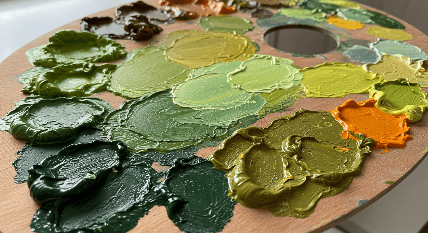 Yeşil ve Turuncu Renk Karışımı: Zeytin Yeşili Nasıl Elde Edilir?