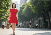 a woman confidently moving on with her life after a breakup