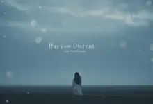 conveying feelings of sadness and distance in a soft