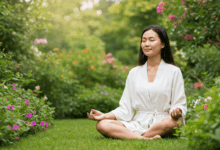 representing inner peace and mental healing
